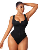 Maiô com zíper esculpido