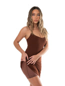 Vestido longo modelador